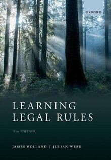 Learning legal rules a - learning, rules: