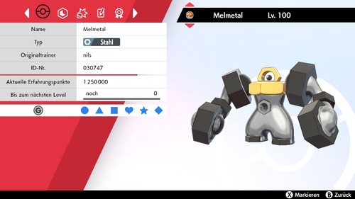 Melmetal non shiny lvl - non, |