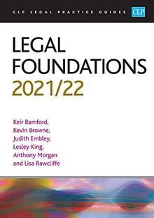Legal foundations 2021 2022 - legal, 2021/2022