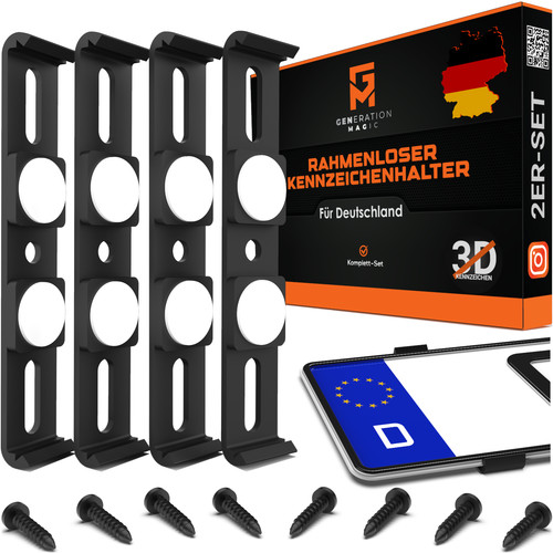 Genmag clip kennzeichenhalter - genmag,