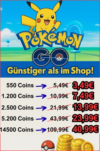 Pokemon coins 550 14500 - 550, -14500