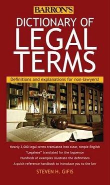 Dictionary legal terms - of,