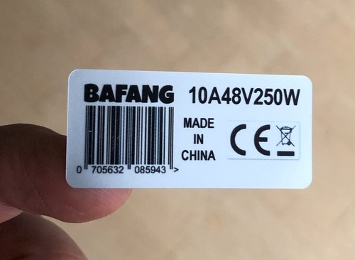 Motoraufkleber bafang 250w - motoraufkleber,