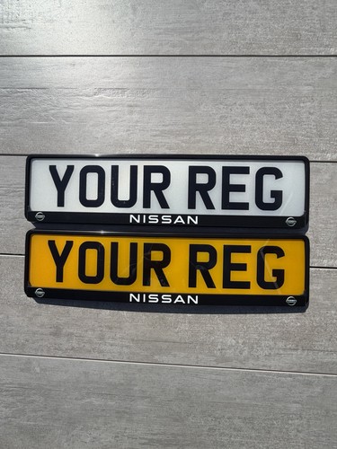Nissan kennzeichenrahmen - nissan,