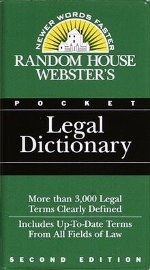 Random house websters - random, pocket
