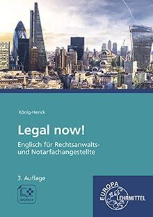Legal now englisch für - now!:,
